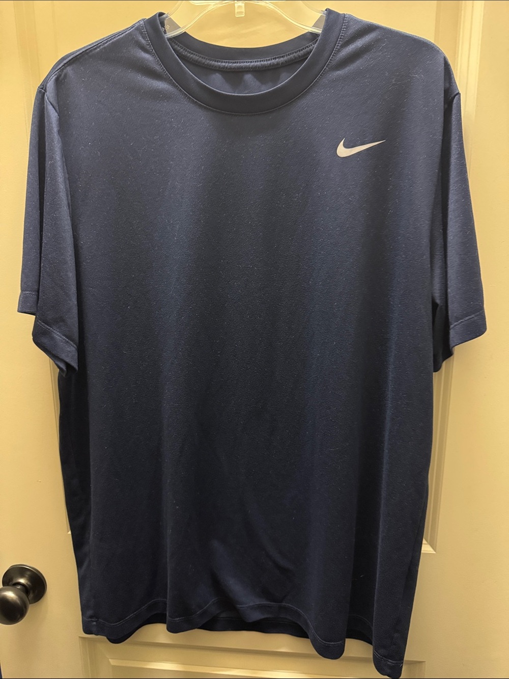 Nike Men’s Navy Blue Dri-FIT Short Sleeve Tee